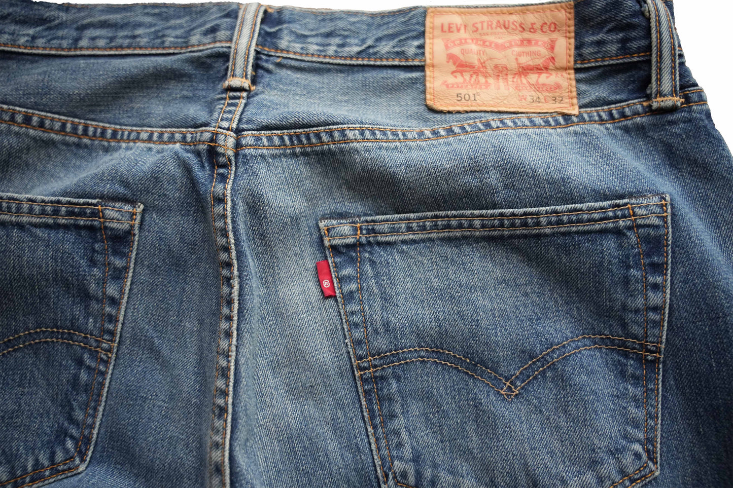 Levi’s 501 W34/L32 サークルR made in Poland